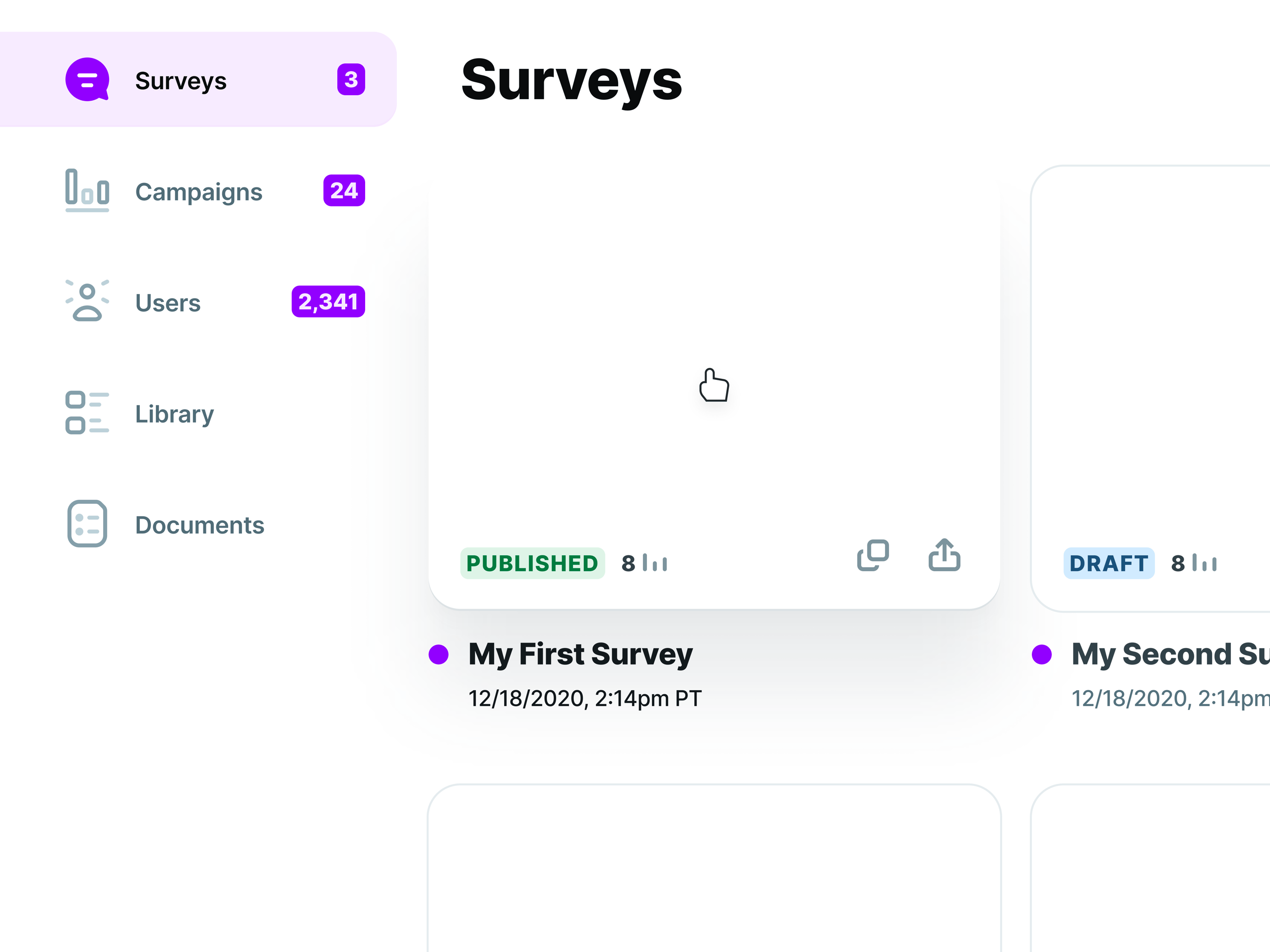 UserEvidence Surveys