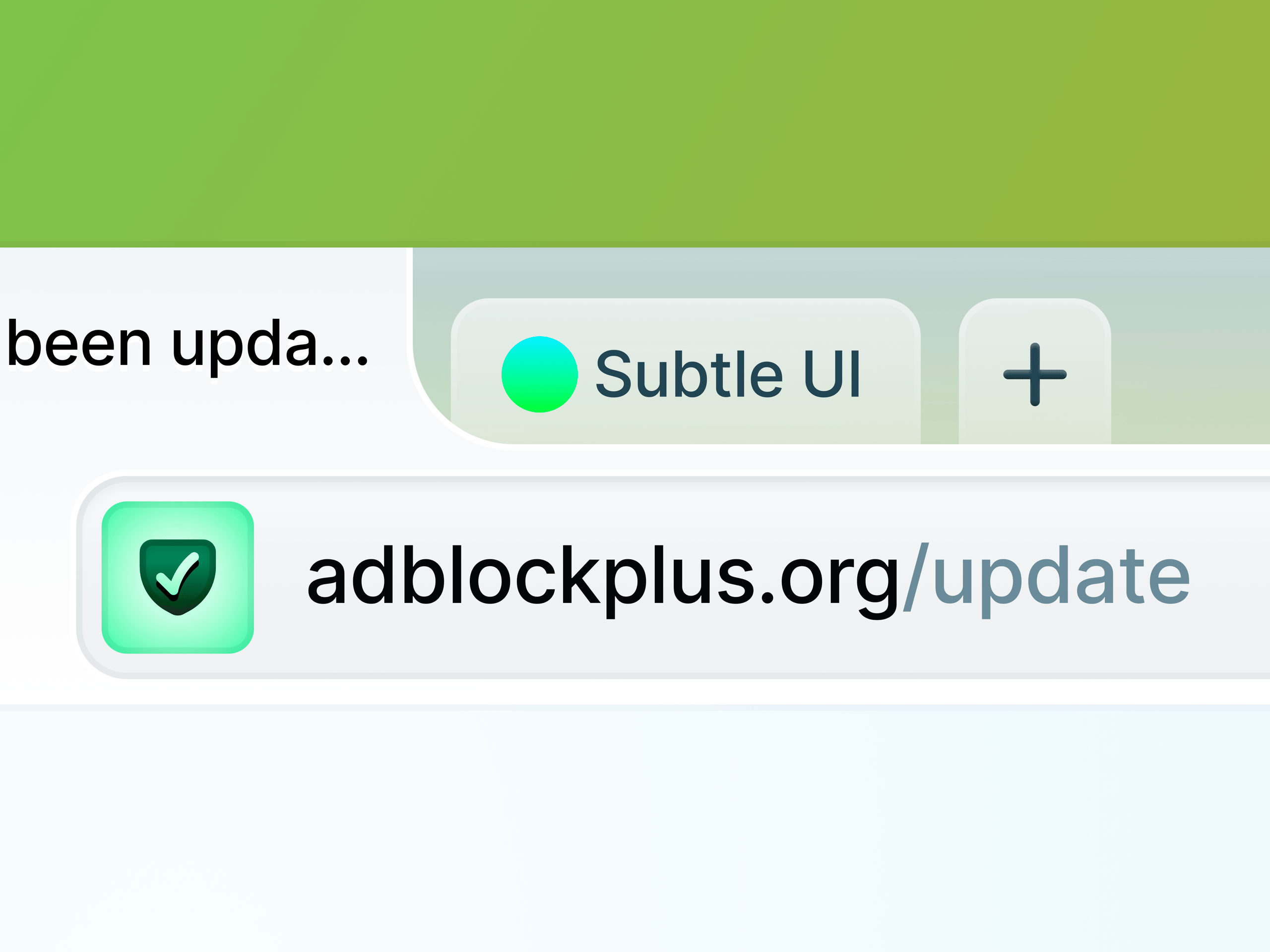 Subtle UI Browser Frame - Light Mode v2