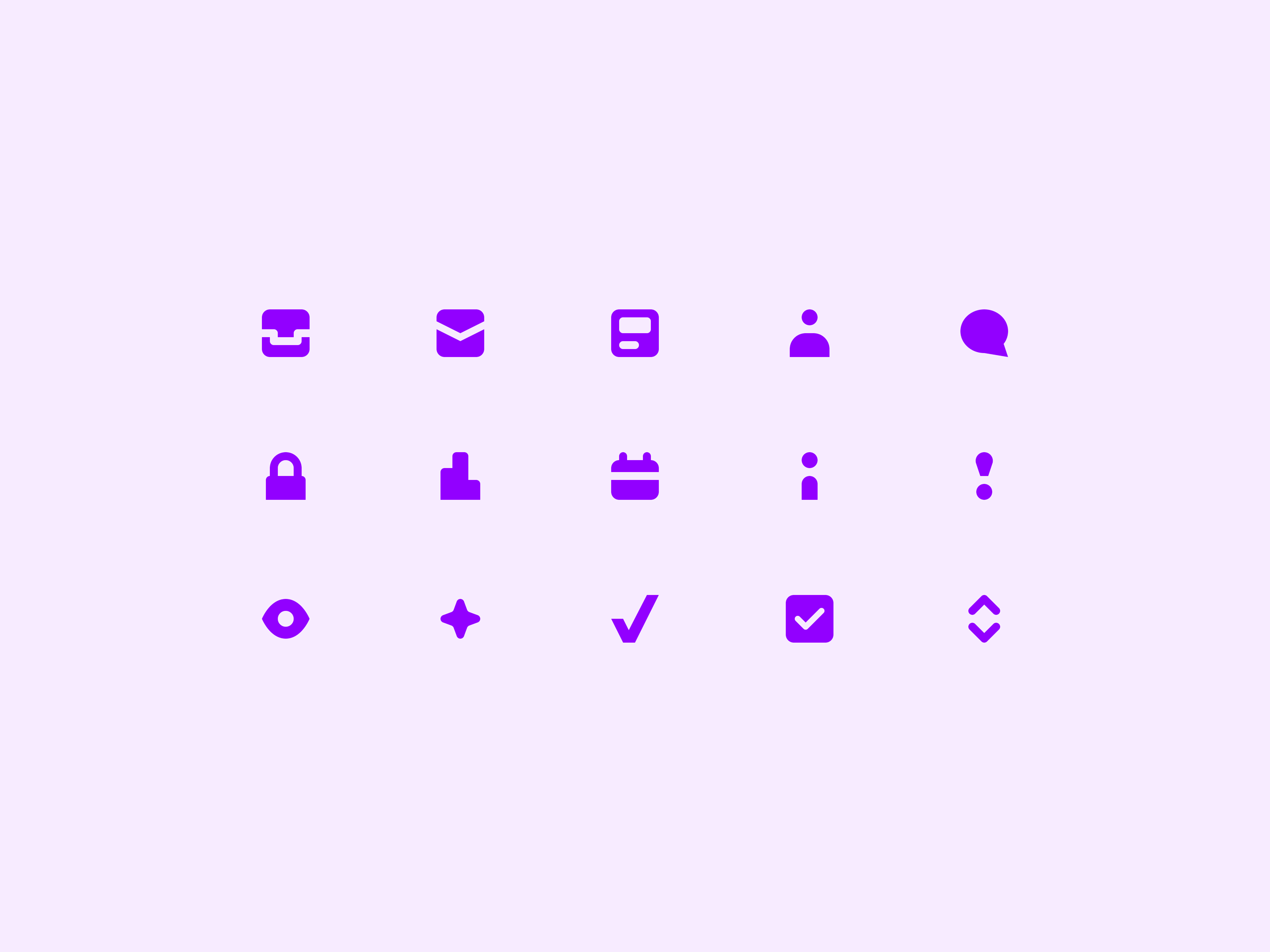 UserEvidence 12px Design System Icons