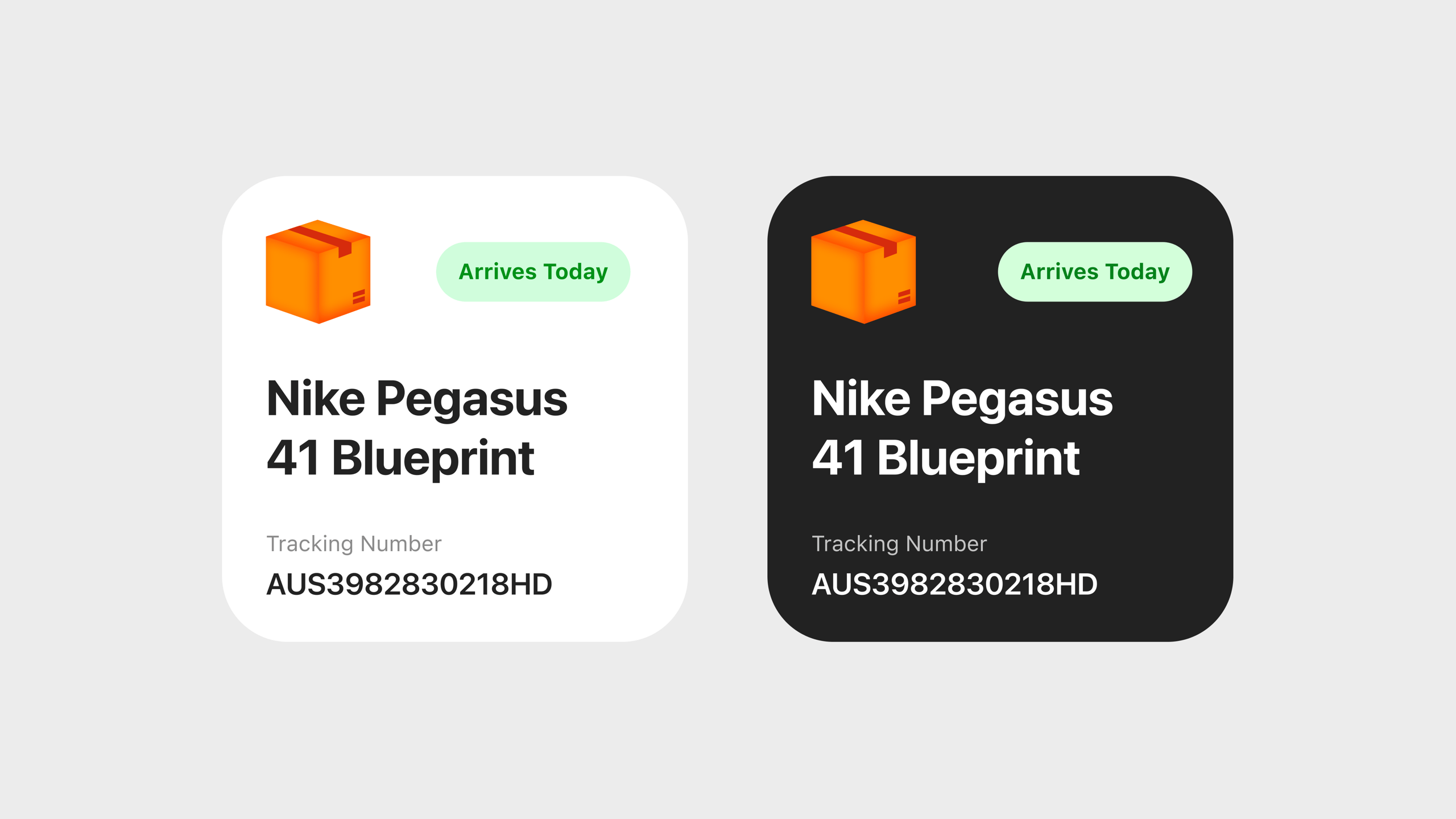 Delivery widget 📦