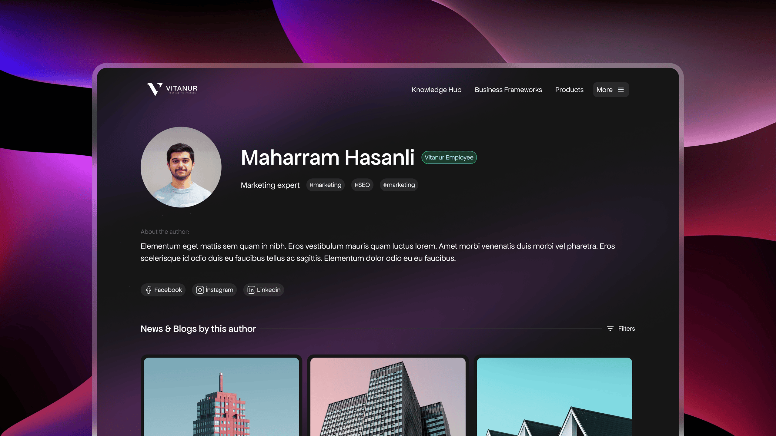 Author Page